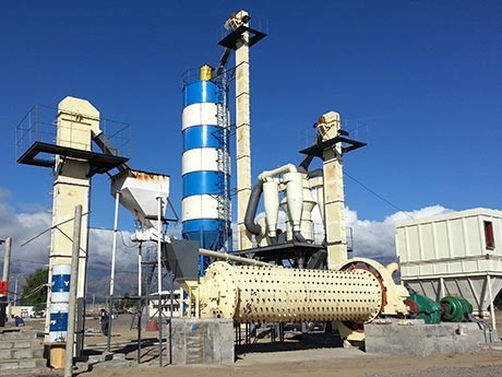 250t/h zinc ore beneficiation plant in Argentina