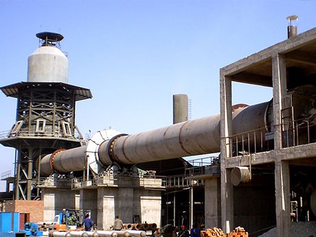 300t/d Rotary Kiln Used in Cement Production in Nigeria